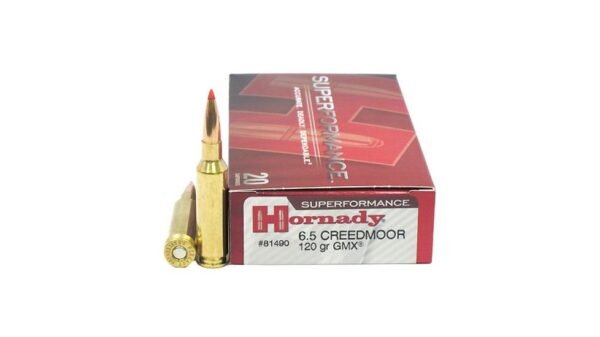 opplanet hornady ammo 6 5 creedmoor 120gr gmx spf 20 81490 1