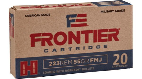 opplanet hornady frontier rifle ammo 223 remington boat tail hollow point 68 grain 20 rounds box fr160 av 1 1