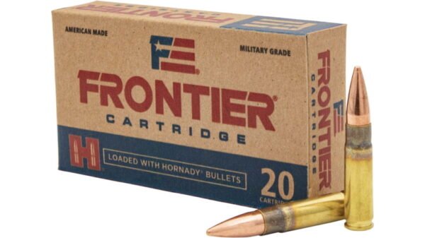 opplanet hornady frontier rifle ammo 300 aac blackout full metal jacket 125 grain 20 rounds box fr400 main 1