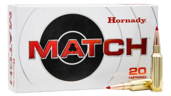 opplanet hornady match rifle ammo 223 remington extremely low drag 73 grain 20 rounds box 80269 main 1