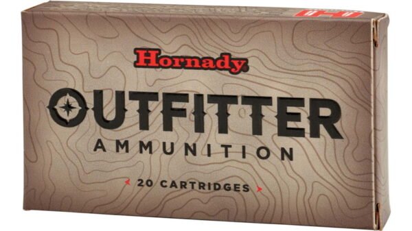 opplanet hornady outfitter rifle ammo 257 weatherby magnum gilding metal expanding 90 grain 20 rounds box 81362 main 1