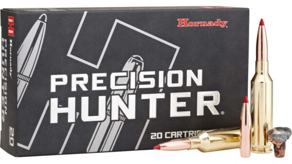 opplanet hornady precision hunter rifle ammo 6mm creedmoor extremely low drag expanding 103 grain 20 rounds box 81392 main 1