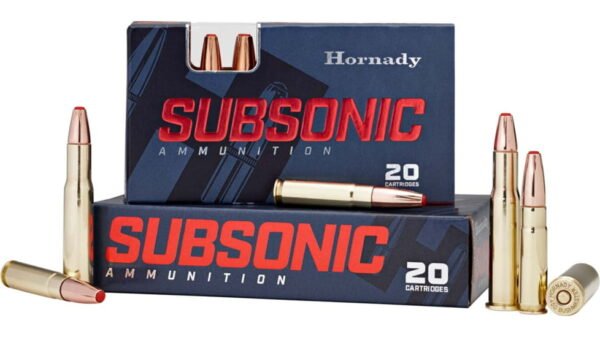 opplanet hornady subsonic rifle ammo 30 30 winchester subsonic expanding 175 grain 20 rounds box 80809 main 2